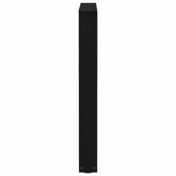 Esstisch Beine V-Form 3 Stück Schwarz 70x(72-73,3) cm Stahl