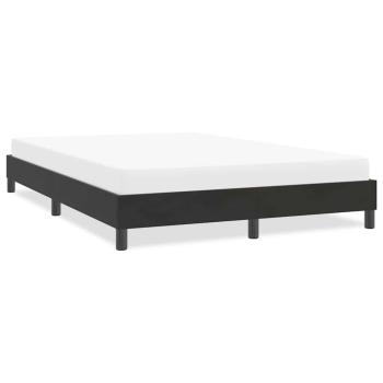 ARDEBO.de - Bettgestell ohne Matratze Schwarz 140x210 cm Samt
