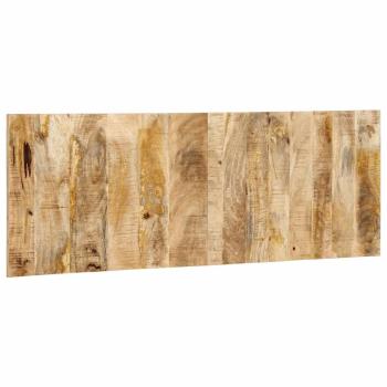 Kopfteil 140 cm Massives Rohholz Mango