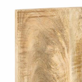 Kopfteil 140 cm Massives Rohholz Mango