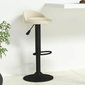ARDEBO.de - Barhocker Creme Samt