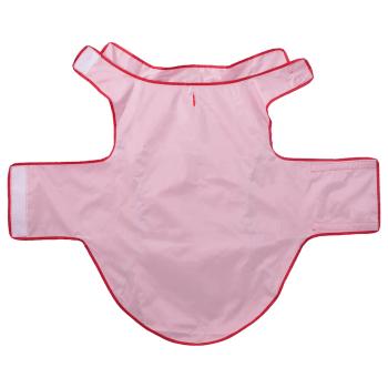 Hunde Regenmantel mit Reflexstreifen Polyester Rot 3XL