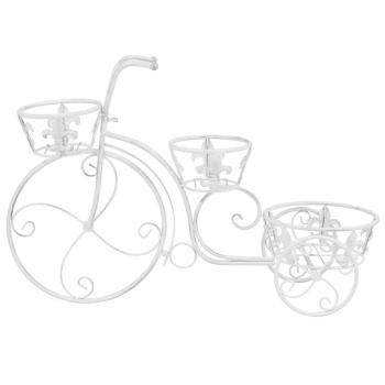 Blumentreppe Fahrradform Vintage-Stil Metall