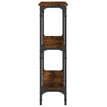 Konsolentisch R?uchereiche 100x22,5x75 cm Holzwerkstoff