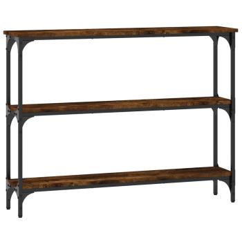 Konsolentisch R?uchereiche 100x22,5x75 cm Holzwerkstoff