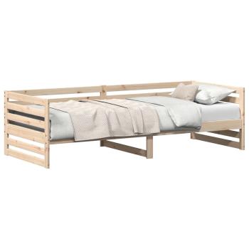 Tagesbett ohne Matratze 80x200 cm Massivholz Kiefer