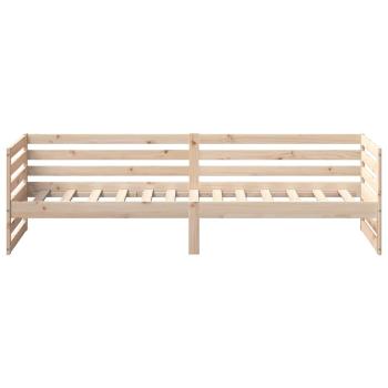 Tagesbett ohne Matratze 80x200 cm Massivholz Kiefer