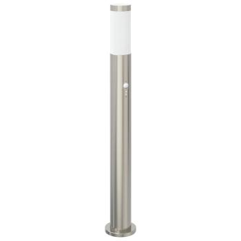 Pollerleuchte mit Sensor 80 cm Edelstahl IP44