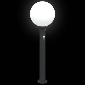 Pollerleuchten mit Sensor 3 Stk. 80 cm Schwarz IP44