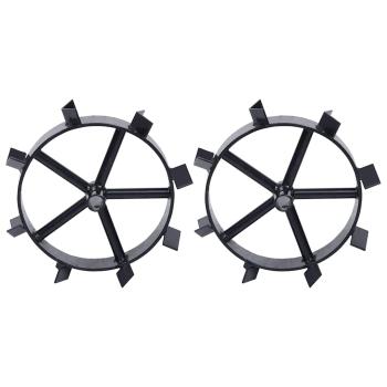 Metallräder für 6,5 PS Benzin-Gartenfräse 2 Stk.