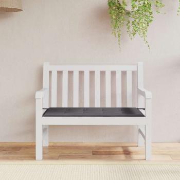 ARDEBO.de - Gartenbank-Auflage Anthrazit 120x50x3 cm Oxford-Gewebe