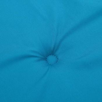 Gartenbank-Auflage Blau 200x50x3 cm Oxford-Gewebe