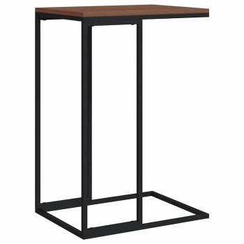 Beistelltisch Schwarz 40x30x59 cm Holzwerkstoff