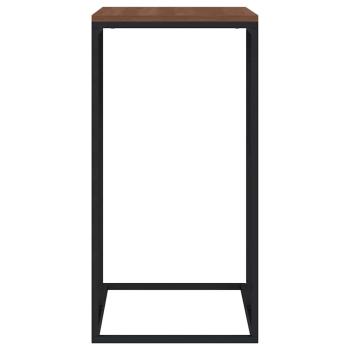 Beistelltisch Schwarz 40x30x59 cm Holzwerkstoff