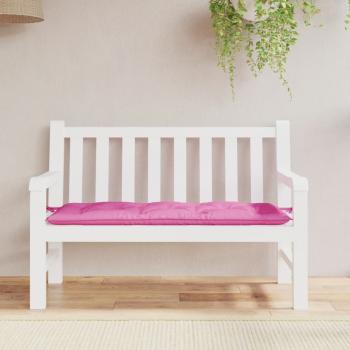 ARDEBO.de - Gartenbank-Auflage Rosa 120x50x7 cm Stoff