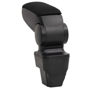 Auto-Armlehne für OPEL ASTRA H (2004?2010) Schwarz 13x34x(33?46) cm ABS