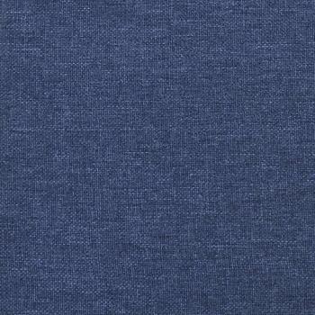 Fußhocker Blau 45x29,5x35 cm Stoff