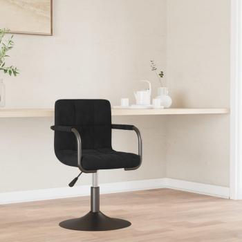 ARDEBO.de - Barhocker Schwarz Samt