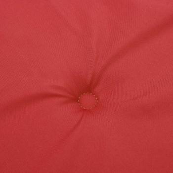 Liegestuhl-Auflage Rot (75+105)x50x4 cm