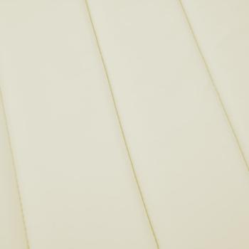 Sonnenliegen-Auflage Creme 200x70x3 cm Oxford-Gewebe