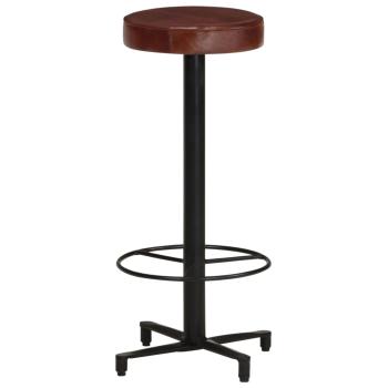 Barhocker 2 Stk. 76 cm Echtleder