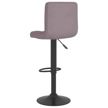 Barhocker 2 Stk. Taupe Stoff