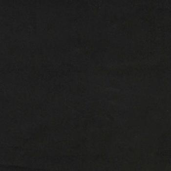 Sessel mit Hocker Schwarz 60 cm Samt