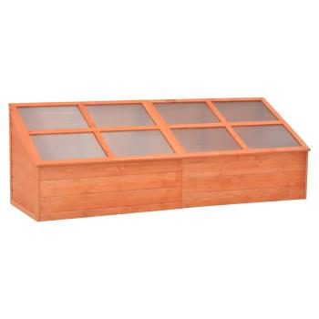 ARDEBO.de - Frühbeet Holz 180x57x62 cm