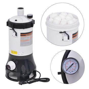 ARDEBO.de - Poolfilterpumpe 185 W 4,4 m³/h