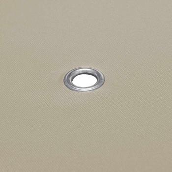 Pavillon-Dachplane Ersatzdach 310 g/m² Beige 3×4 m
