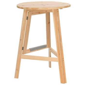 Klappbarer Bartisch 78 cm Tannenholz
