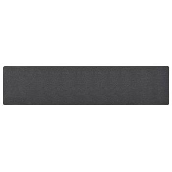 ARDEBO.de - Teppichläufer Anthrazit 50x250 cm