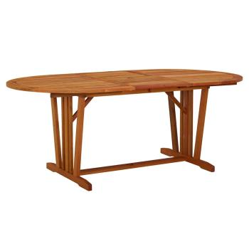 ARDEBO.de - Gartentisch 200x100x75 cm Massivholz Eukalyptus
