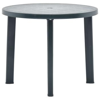 ARDEBO.de - Gartentisch Grün 89 cm Kunststoff