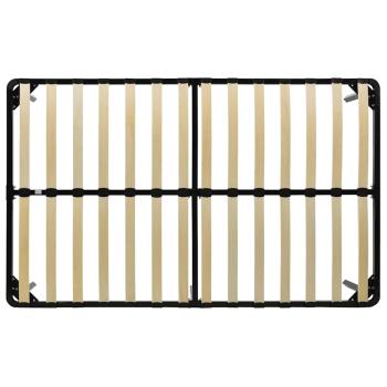 Bettgestell Schwarz Metall 180×200 cm