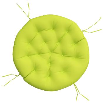 Kissen Rund Knallgr?n ? 100x11 cm Oxford-Gewebe
