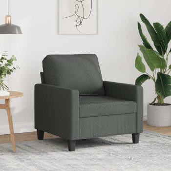 ARDEBO.de - Sofasessel Dunkelgrau 60 cm Stoff