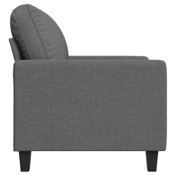 Sofasessel Dunkelgrau 60 cm Stoff