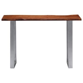 Konsolentisch 115x35x76 cm Massivholz Akazie und Eisen