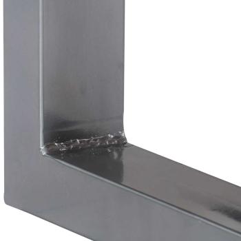 Konsolentisch 115x35x76 cm Massivholz Akazie und Eisen