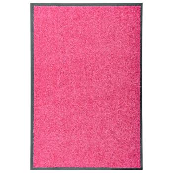 ARDEBO.de - Fußmatte Waschbar Rosa 60x90 cm