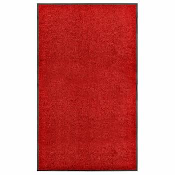 ARDEBO.de - Fußmatte Waschbar Rot 90x150 cm