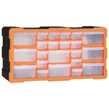 ARDEBO.de - Multi-Schubladen-Organizer mit 22 Schubladen 49x16x25,5 cm