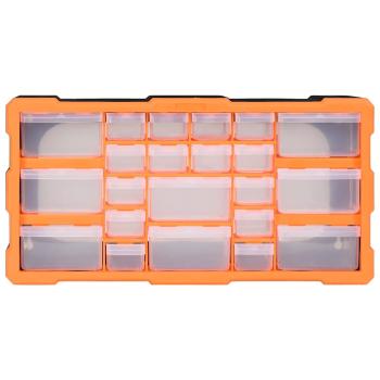 Multi-Schubladen-Organizer mit 22 Schubladen 49x16x25,5 cm