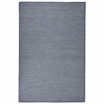 ARDEBO.de - Outdoor-Teppich Flachgewebe 120x170 cm Blau