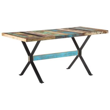 ARDEBO.de - Esstisch 160x80x76 cm Altholz Massiv