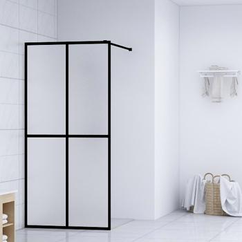 ARDEBO.de - Duschwand für Walk-in Dusche Mattes Sicherheitsglas 80x195 cm