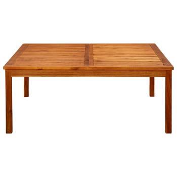 Garten-Couchtisch 110x110x45 cm Massivholz Akazie