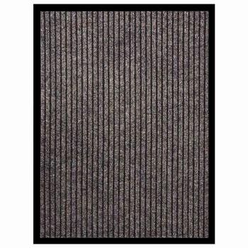 ARDEBO.de - Fußmatte Gestreift Beige 60x80 cm