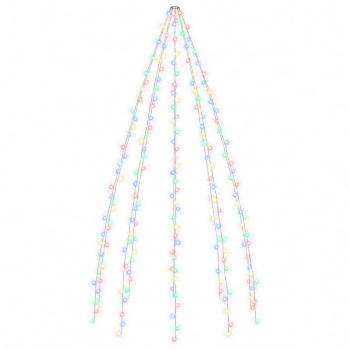 Weihnachtsbaum-Lichternetz mit 400 LEDs Mehrfarbig 400 cm